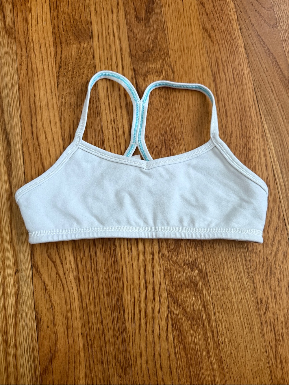 Ivivva by Lululemon white athletic sports bra 10